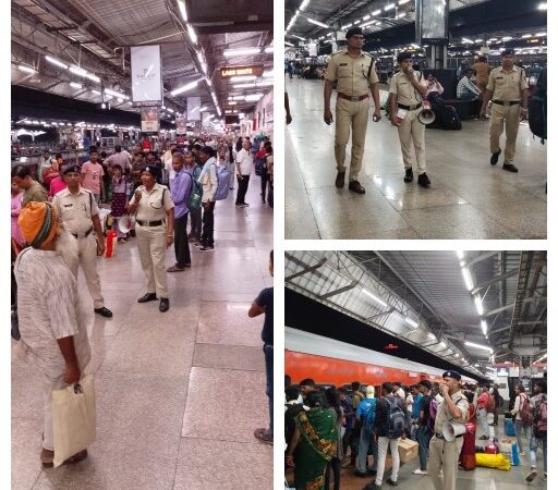 रेलवे सुरक्षा बल, द.पू.म.रे.बिलासपुर के द्वारा “ऑपरेशन समय पालन” के तहत अलार्म चैन पुलिंग की धटनाओ की रोकथाम हेतु चलाया जा रहा है विशेष अभियान