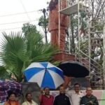 डॉ.श्यामा प्रसाद मुखर्जी राष्ट्रीय विचार मंच के राष्ट्रीय संगठन मंत्री  राजेंद्र राजू अग्रवाल ने जन्मदिवस पर  पुराना बस स्टैंड में  डॉ. मुखर्जी के मूर्ति पर माल्यार्पण किया