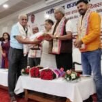 छत्तीसगढ़ी सिर्फ एक भाषा नहीं, बल्कि संस्कृति, परंपरा और लोकजीवन की आत्मा है : श्री बृजमोहन अग्रवाल *वरिष्ठ कवि सनत तिवारी हुए सम्मानित**