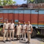 सात लाख रुपए का 23 टन  लोहे का स्क्रैप जब्त कोतरारोड़ पुलिस की कार्रवाई ,कबाड़ के साथ ट्रक को पकड़ा, करीब 17 लाख की संपत्ति जब्त*