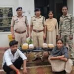 मुखबिर की सूचना पर बापूनगर और जोगीडिपा में कोतवाली पुलिस ने दी दबिश, 5 किलो गांजा बरामद, दो आरोपी गिरफ्तार