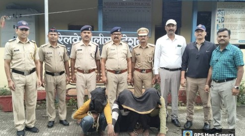 आरपीएफ इतवारी की टीम ने पकड़े तीन मोबाइल चोर