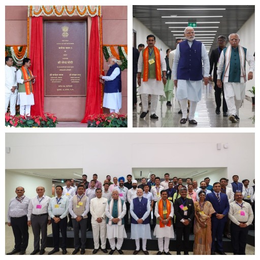 प्रधानमंत्री नरेंद्र मोदी ने किया ‘कर्तव्य भवन-3’ का राष्ट्र को समर्पण; इसे बताया अत्याधुनिक बुनियादी ढांचे का प्रतीक*  *केन्द्रीय आवासन एवं शहरी कार्य राज्य मंत्री  तोखन साहू ने कहा कि इस गौरवशाली क्षण का साक्षी बनना मेरे लिए गर्व की बात