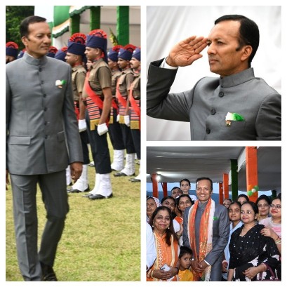 देश की अर्थव्यवस्था में जिंदल स्टील का अहम योगदान : नवीन जिंदल  — जिंदल स्टील के रायगढ़ संयंत्र में उत्साह पूर्वक मनाया गया स्वतंत्रता दिवस — चेयरमैन नवीन जिंदल ने ध्वजारोहण कर ली परेड की सलामी