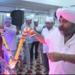सिंधी कॉलोनी स्थित धन गुरु नानक डेरा संत बाबा थाहिरिया सिंग दरबार में इछा पूरक 40 दिवसीय 5 जपजी साहिब का अखंड पाठ का आरंभ
