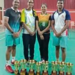 डीआरएम अंतर विभागीय बैडमिंटन चैलेंज प्रतियोगिता में आरपीएफ नागपुर मंडल का डंका बजा चारों इवेंट में जीत दर्ज कर कप पर कब्जा जमाया