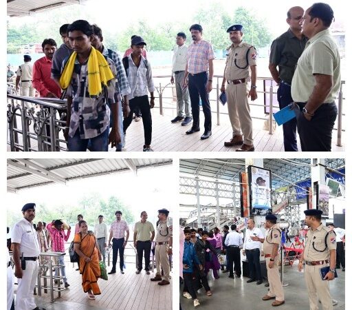 यात्री सुरक्षा एवं भीड नियंत्रण को लेकर बिलासपुर स्टेशन में की गई मॉक ड्रील*
