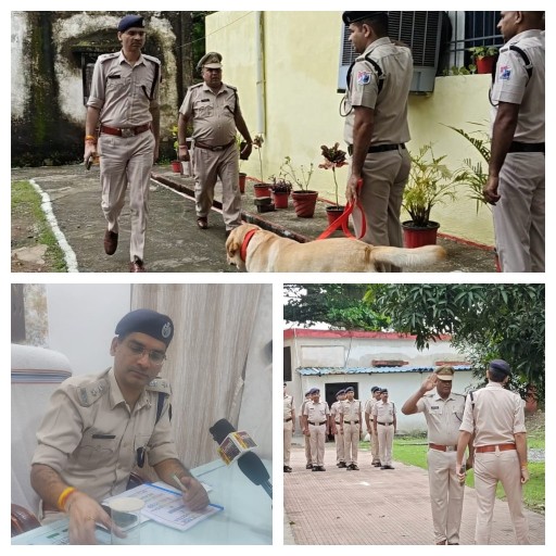 आरपीएफ मंडल सुरक्षा आयुक्त श्री तोमर वार्षिक निरीक्षण करने रायगढ़ पहुंचे, बैरक का किया निरीक्षण, लंबित मामलों में फरार वारंट तामील में रायगढ़ आरपीएफ की पीठ थपथपाई