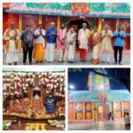 माता चौरा सेवा समिति विष्णु नगर कुदुदण्ड मंदिर में नवरात्रि का पाँचवा दिन  माँ स्कंदमाता की पूजा  विधि विधान से हुई