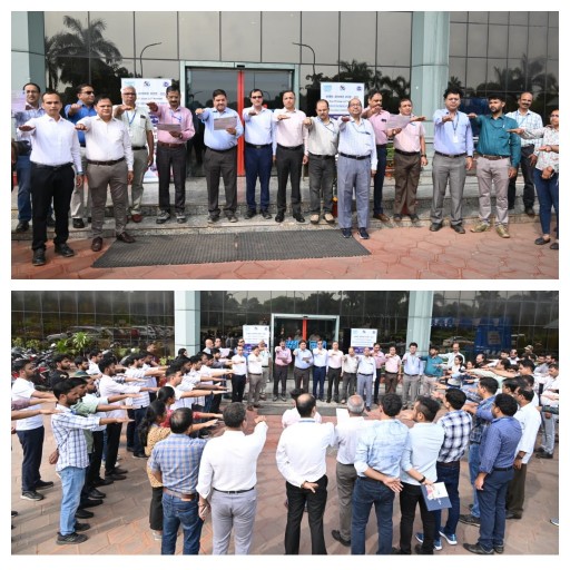 एनटीपीसी सीपत में शपथ ग्रहण के साथ सतर्कता जागरूकता सप्ताह का शुभारंभ*