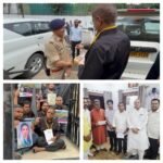 काले कपड़े पहन कर मोदी जी से मिल ज्ञापन देने से रोका पुलिस ने