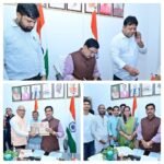 *केन्द्रीय राज्यमंत्री  तोखन साहू ने संसदीय कार्यालय बिलासपुर में की जनसुनवाई*