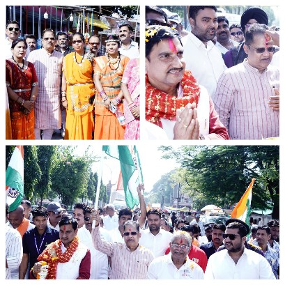 भव्य ‘यूनिटी मार्च’ से गूंजा बिलासपुर — अमर अग्रवाल ने दिया राष्ट्रीय एकता का संदेश*