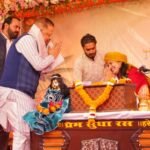 नगर विधायक श्री अमर अग्रवाल शास्त्री स्कूल प्रांगण में 12 जनवरी से प्रारंभ होने वाली भव्य श्री राम कथा के आयोजन स्थल का निरीक्षण किया