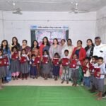 एनटीपीसी सीपत की संगवारी महिला समिति ने वितरित किए 436 विद्यार्थियों को स्वेटर*