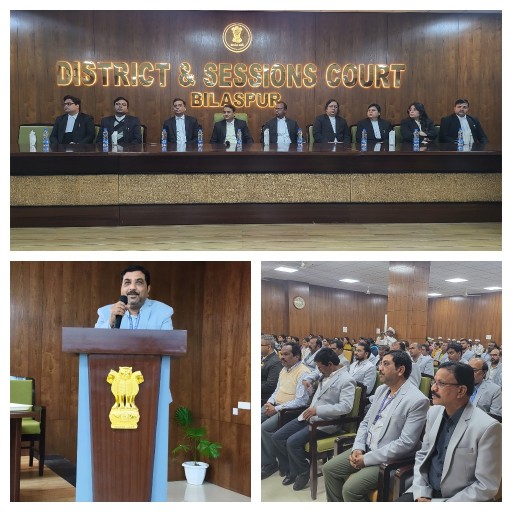 जिला न्यायाधीश ने नेशनल लोक अदालत में पूरे देश में उच्च स्थान प्राप्त करने पर सभी कर्मचारियों को बधाई दी जिला न्यायालय परिसर स्थित नवीन सभागृह में नव वर्ष मिलन कार्यक्रम आयोजित किया गया