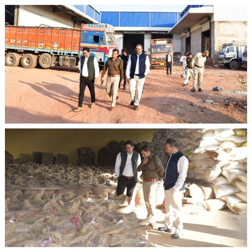 ब्रेकिंग न्यूज: मुंगेली जिले में 14 राइस मिलों को किया गया सील*  *12 हजार क्विंटल से अधिक धान जब्त*