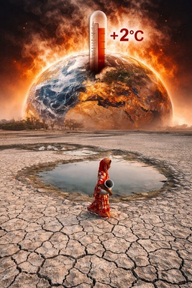 जलवायु संकट: क्या हम 2047 में जश्न मना पायेंगे ? नितिन सिंघवी (पर्यावरण प्रेमी)