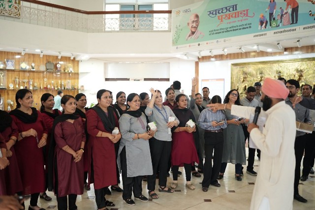 एसईसीएल योग महोत्सव 2026 के अंतर्गत मुख्यालय में “योगा चिट चैलेंज” का आयोजन
