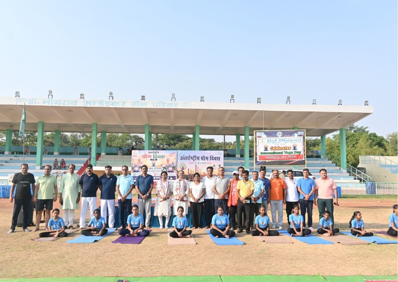 मन, शरीर और आत्मा के संतुलन का संदेश: एनटीपीसी सीपत में अंतरराष्ट्रीय योग दिवस 2026 का आयोजन*