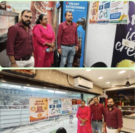 खाद्य एवं औषधि प्रशासन विभाग ने अपोलो हॉस्पिटल, सेंट्रल किचन सहित कई स्थानों पर क्लीन फूड की जांच की  साफ सफाई रखने सख्त हिदायत दी